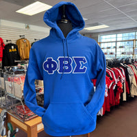 Sigma Chenille Letters Hoodie