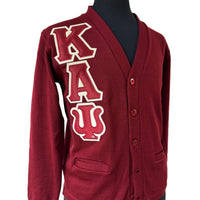 Kappa Varsity Cardigan Crimson