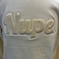 Kappa Chenille NUPE Cream Sweatshirt