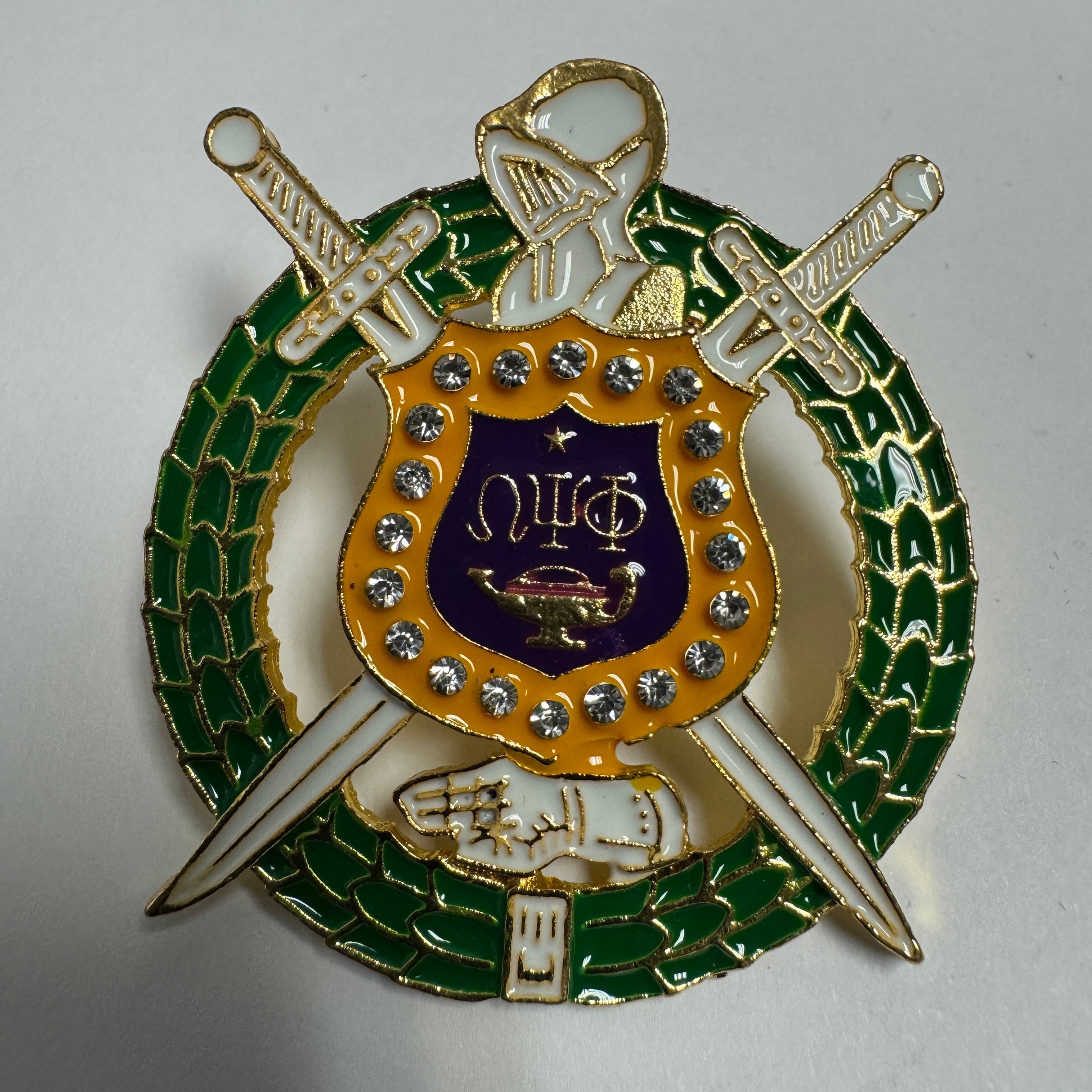 Omega Shield Pin