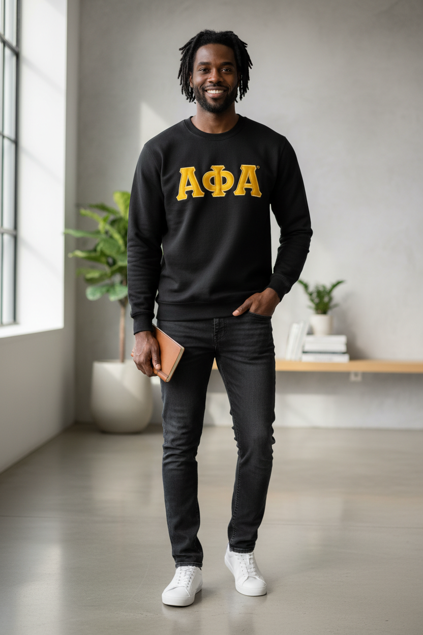 Alpha Letters Sweatshirt