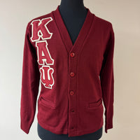 Kappa Varsity Cardigan Crimson