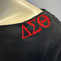 Delta Western Bohemian Suede Fringe Cape