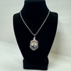 Delta Shield Pendant Necklace Stainless Steel