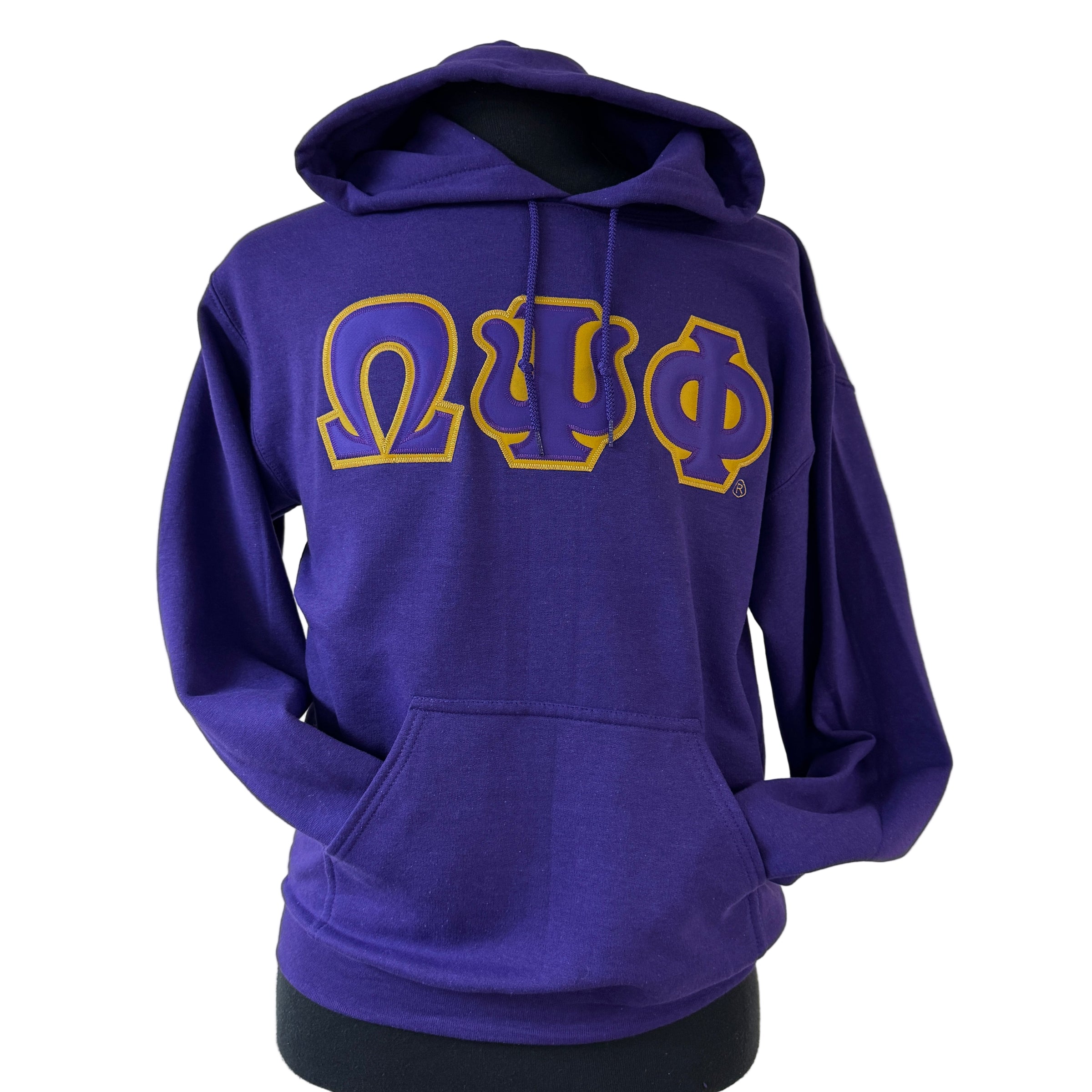 Omega Twill Letters Hoodie