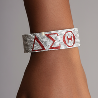 Delta Magnetic Bling Bracelet Silver