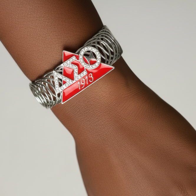 Delta Crystal Stretchy Bracelet