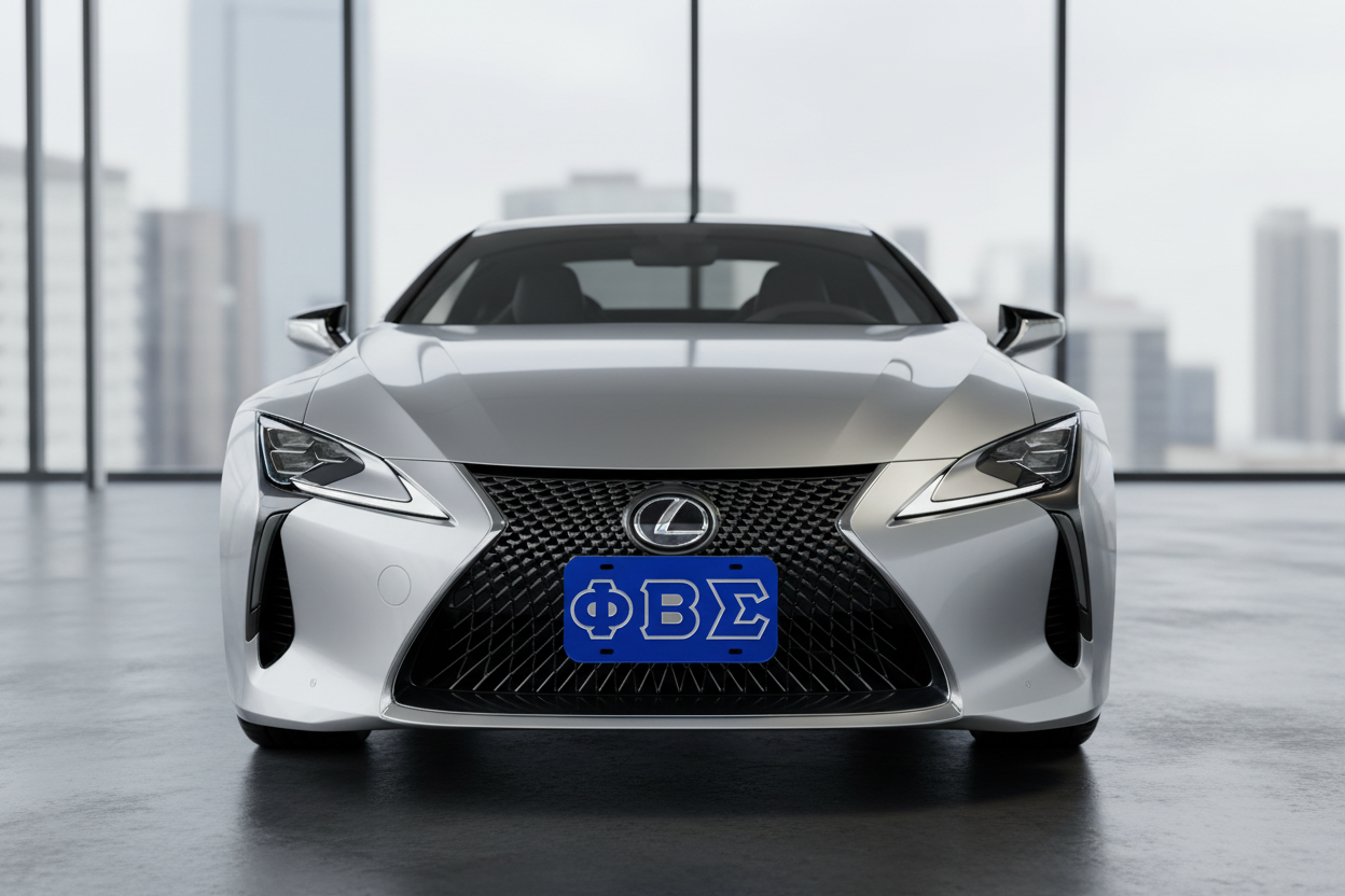 Sigma Auto Front Plate Blue