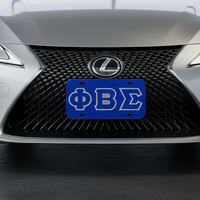 Sigma Auto Front Plate Blue