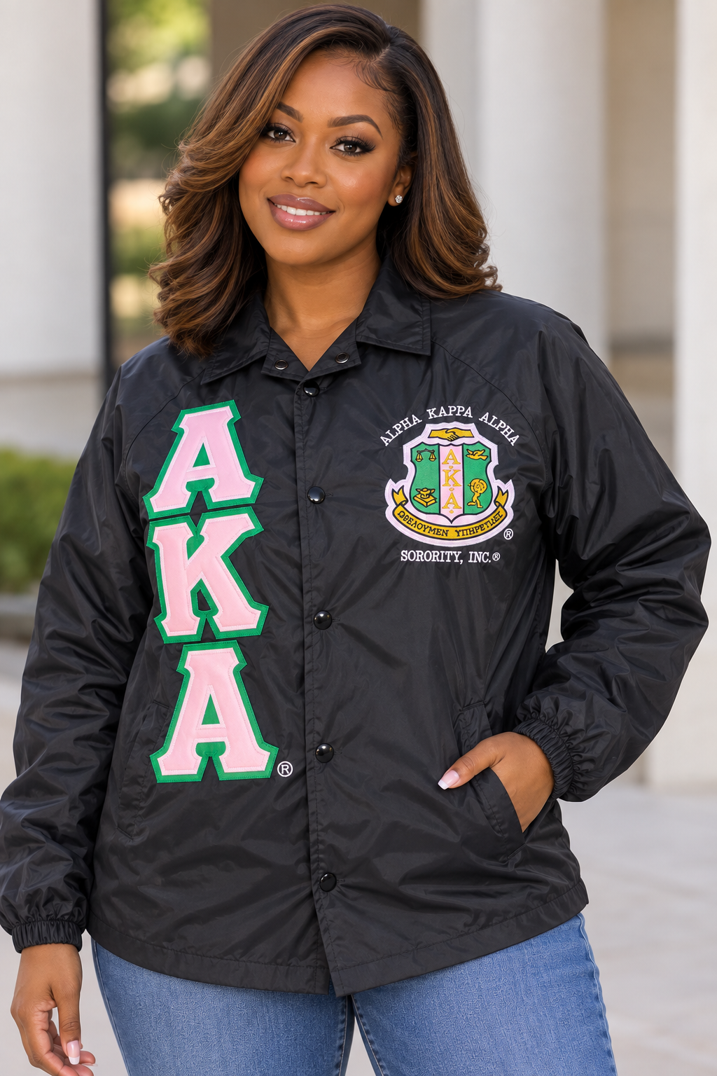 AKA Line Jacket Black