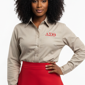 Delta Button Down Dress Shirt
