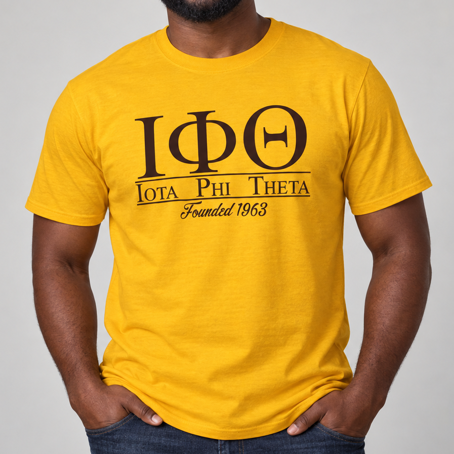 Iota Gold Founded T-shirt