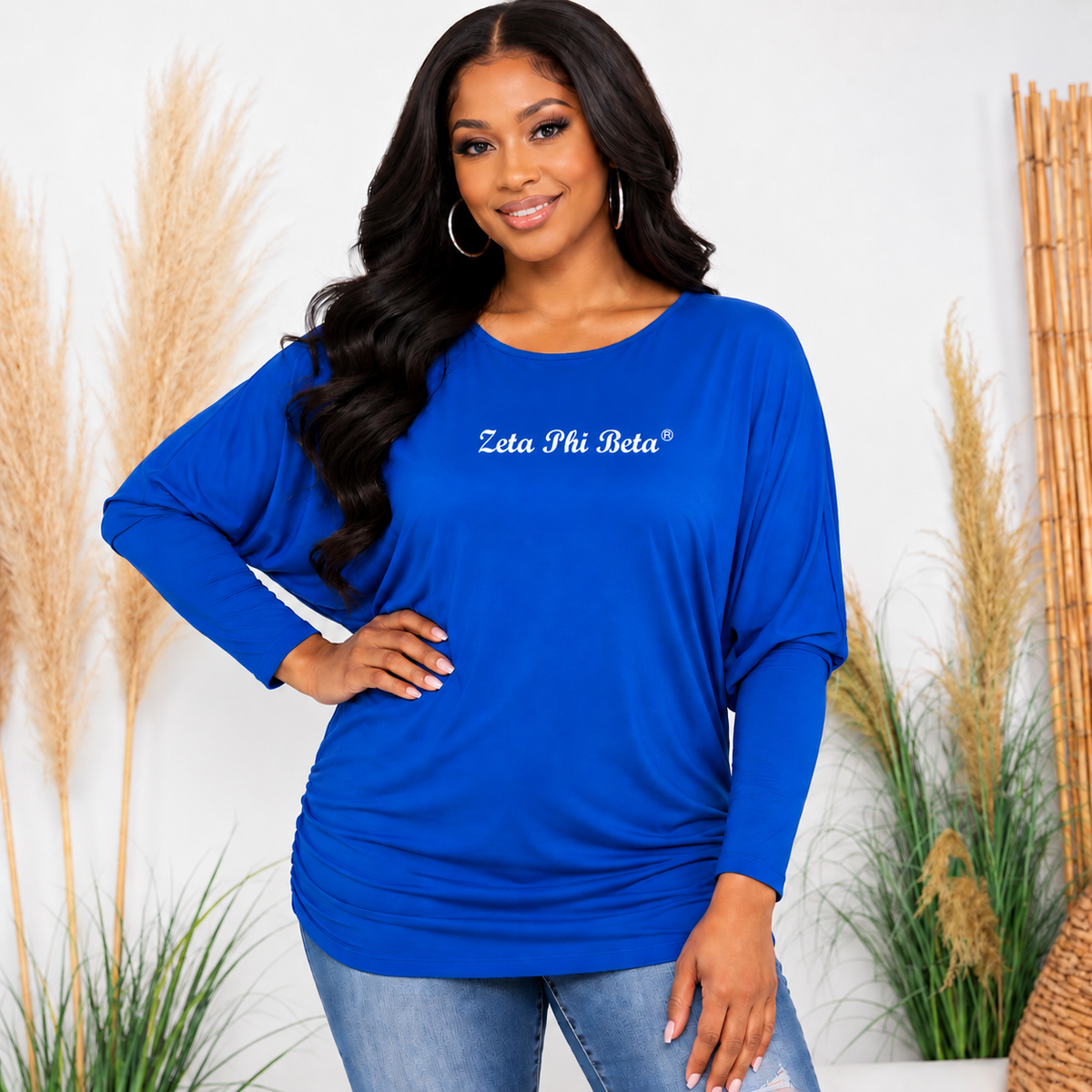 Zeta Dolman Sleeve Top