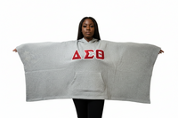 Delta Fleece Hooded Poncho