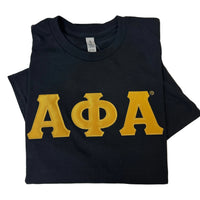 Alpha Letter Short Sleeve