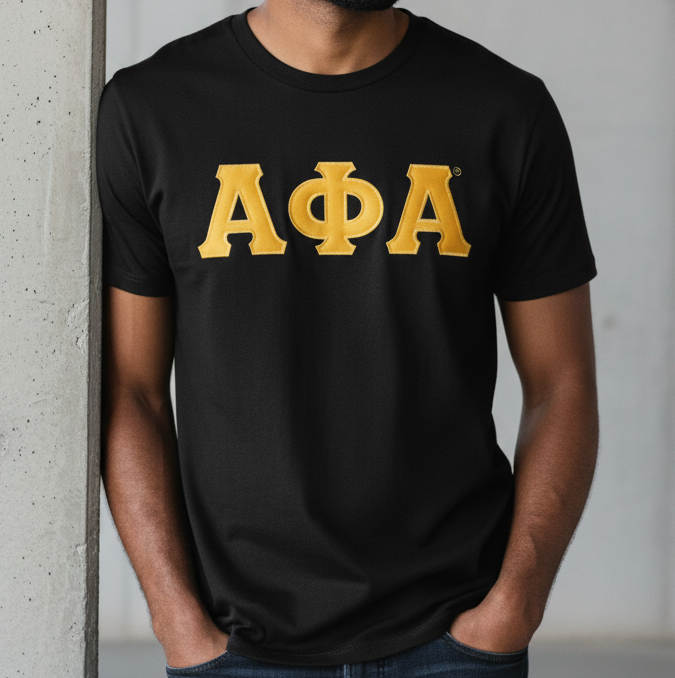 Alpha Letters T-shirt