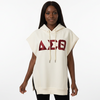 Delta Sleeveless Drop Shoulder Hoodie