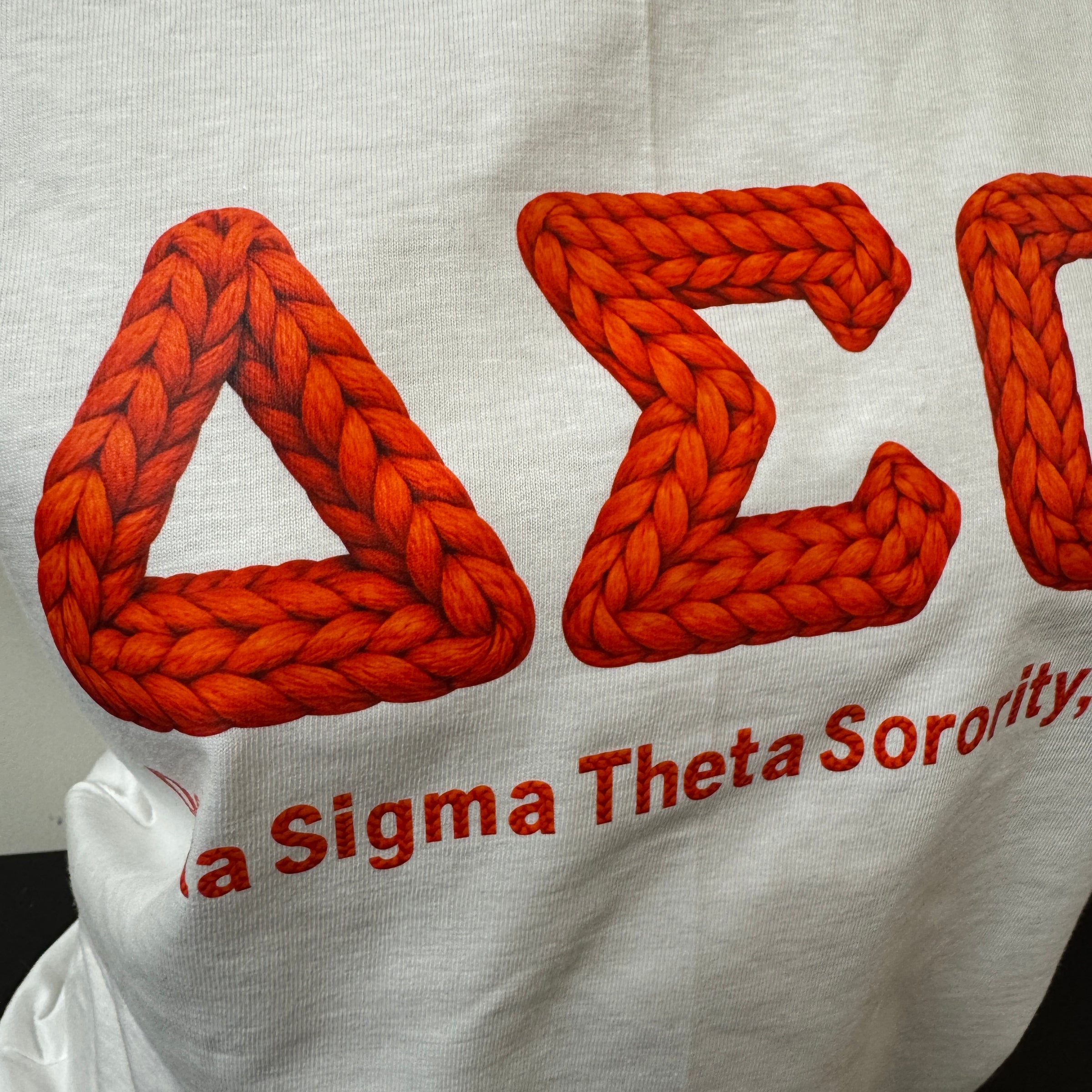 Delta Crochet Graphic T-shirt