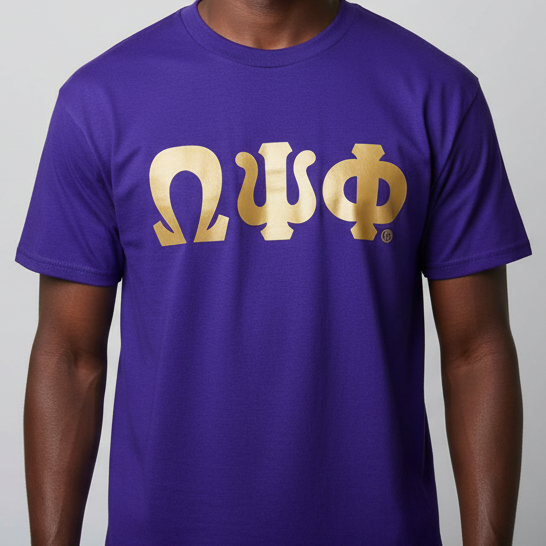 Omega GOLD Letters Tee