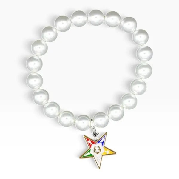 OES Pearl Bracelet with Star