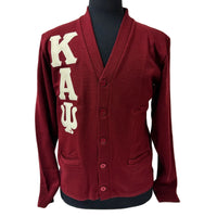 Kappa Varsity Cardigan Crimson