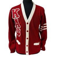 Kappa Varsity Cardigan Red and White