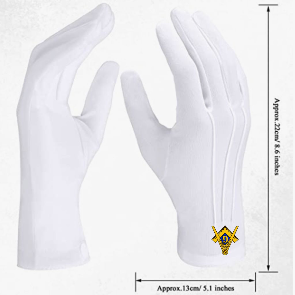 Mason White Gloves