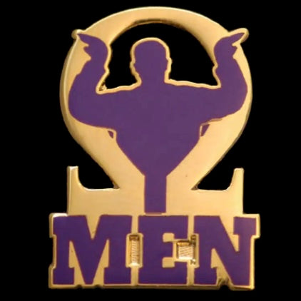 Omega Men Lapel Pin