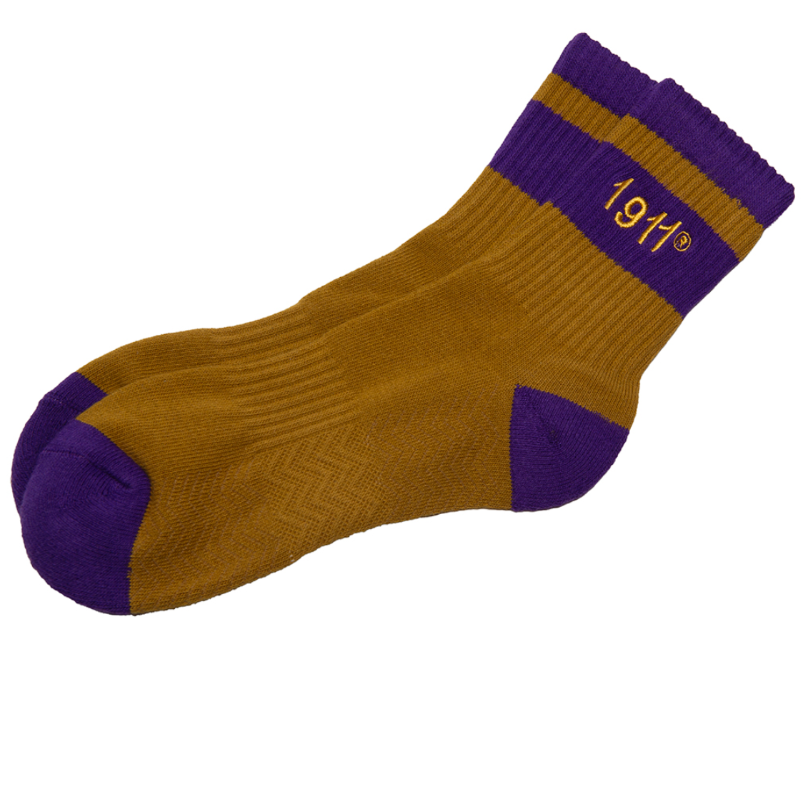 Omega Quarter Socks Old Gold