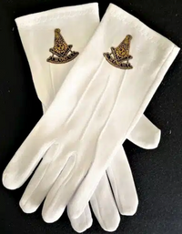 Mason White Gloves