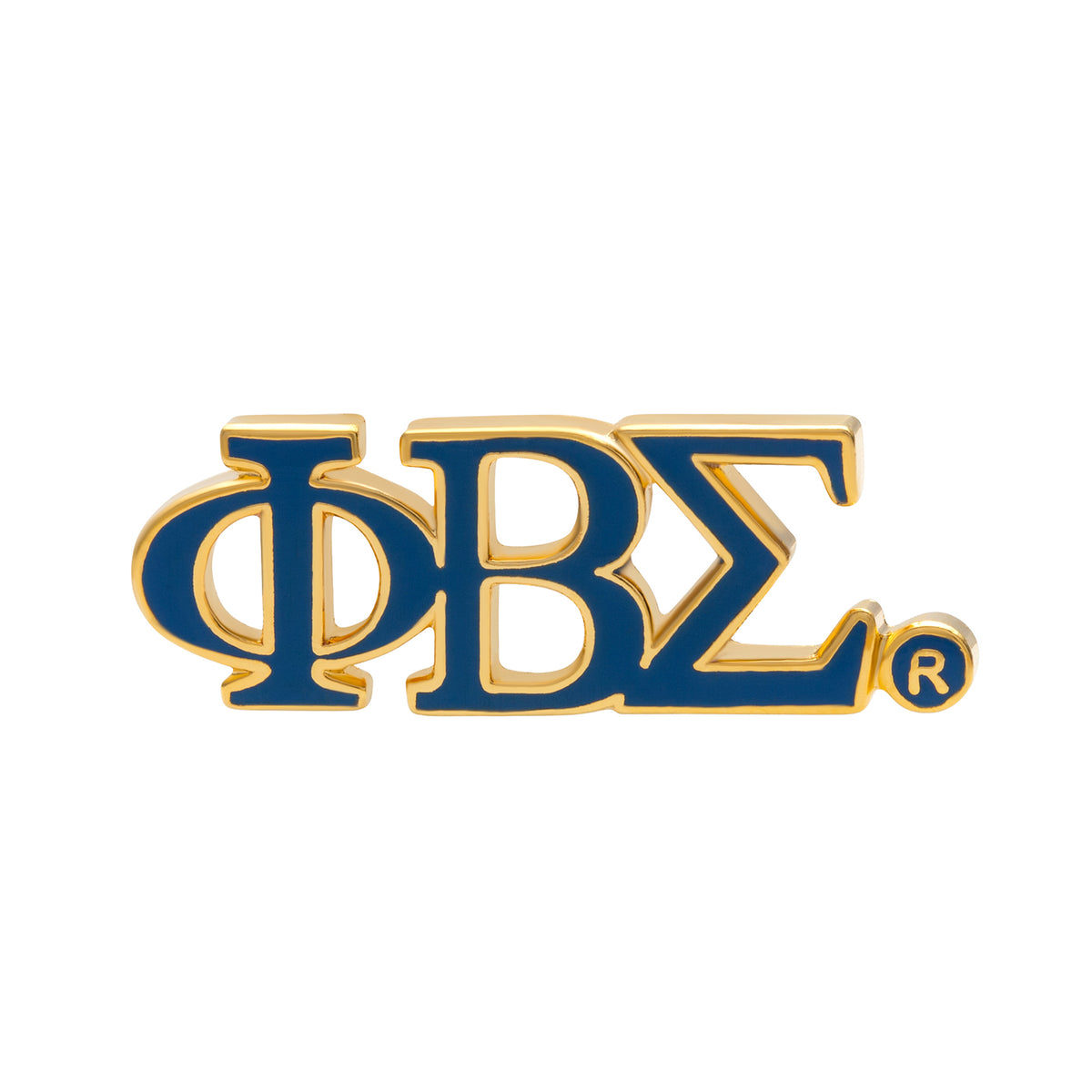 3 Lettering Color:blue Sigma 3 Letter Color Lapel Pin – Distinctive Specialties