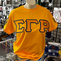 SGRho - Gold Chapter Line Shirt