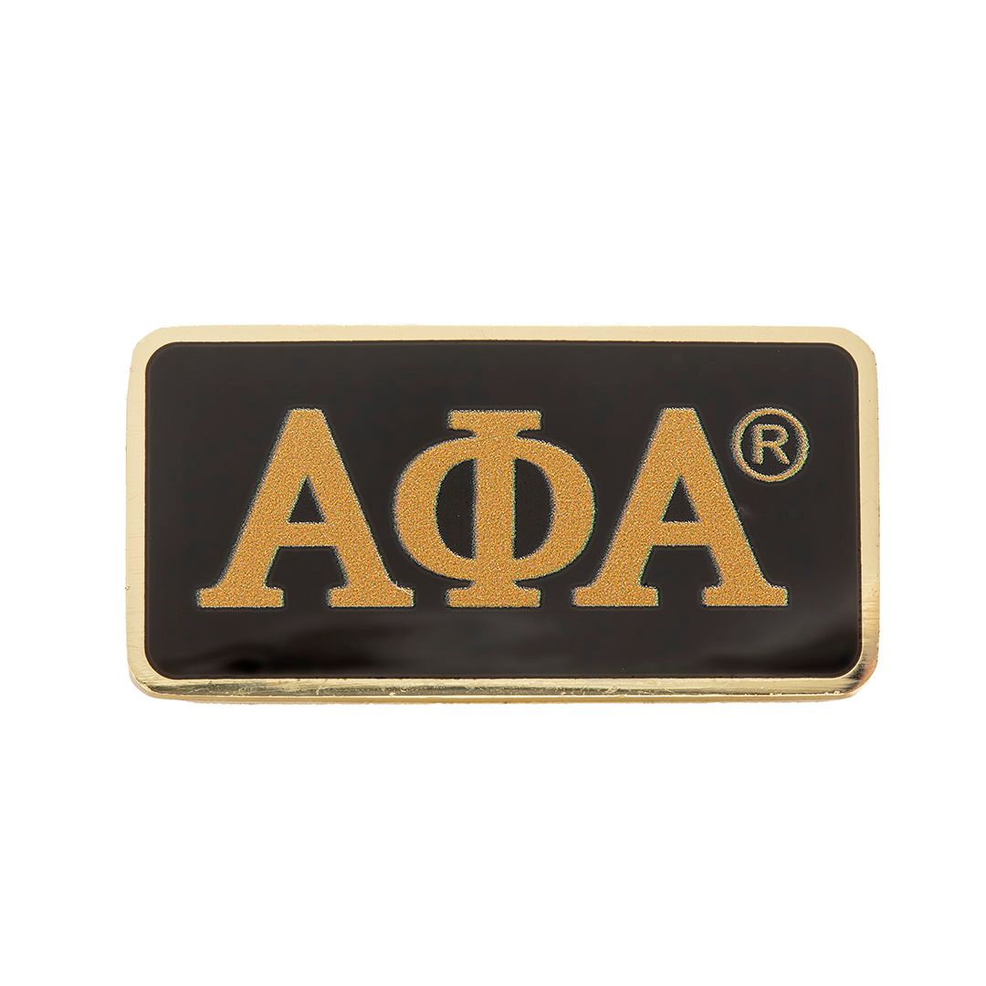 Alpha Bar Lapel Pin