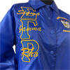 SGRho Line Jackets Royal - Royal Front Letters