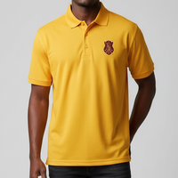 Iota Cool & Dry Mesh Polo Gold