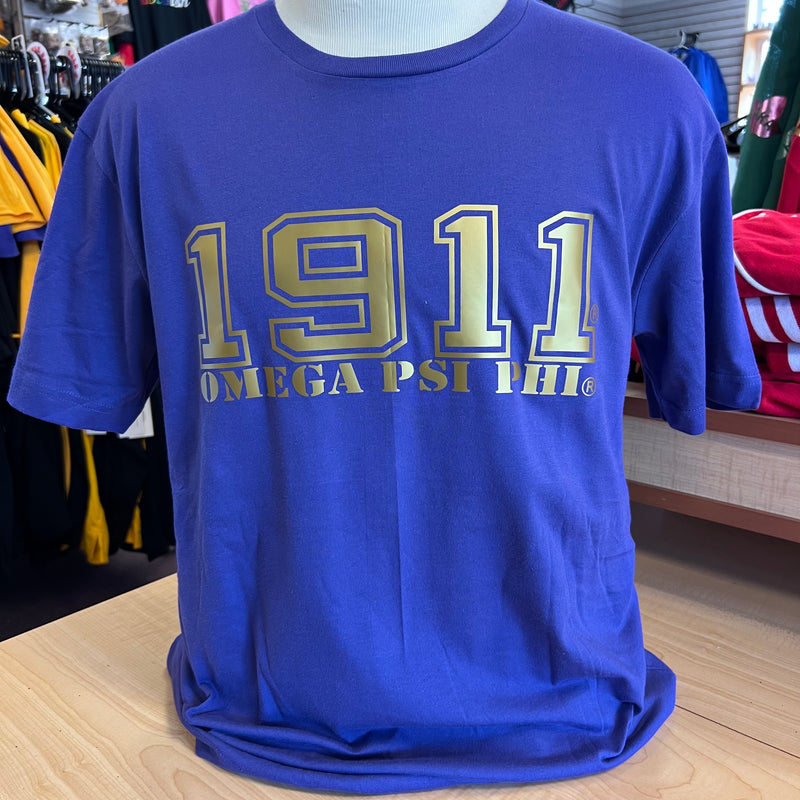 Omega 1911 T-shirt Purple