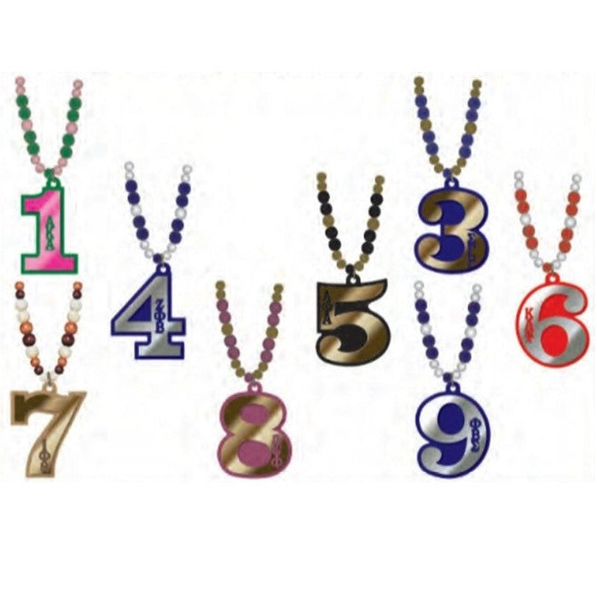 SGRho Line Number Tiki Beads
