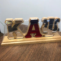Kappa Desk Top Letters