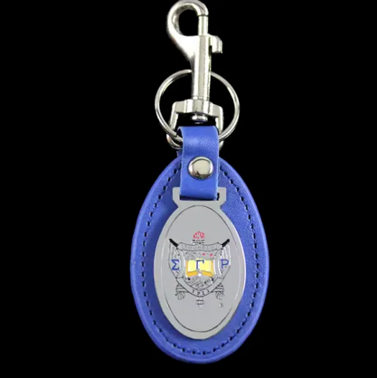 SGRho Leather Fob Key Chain
