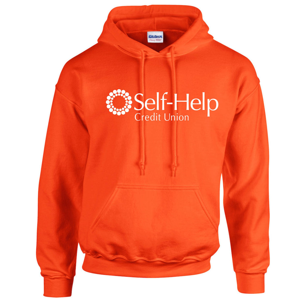 Self-Help Orange Hoodie – Distinctive Specialties