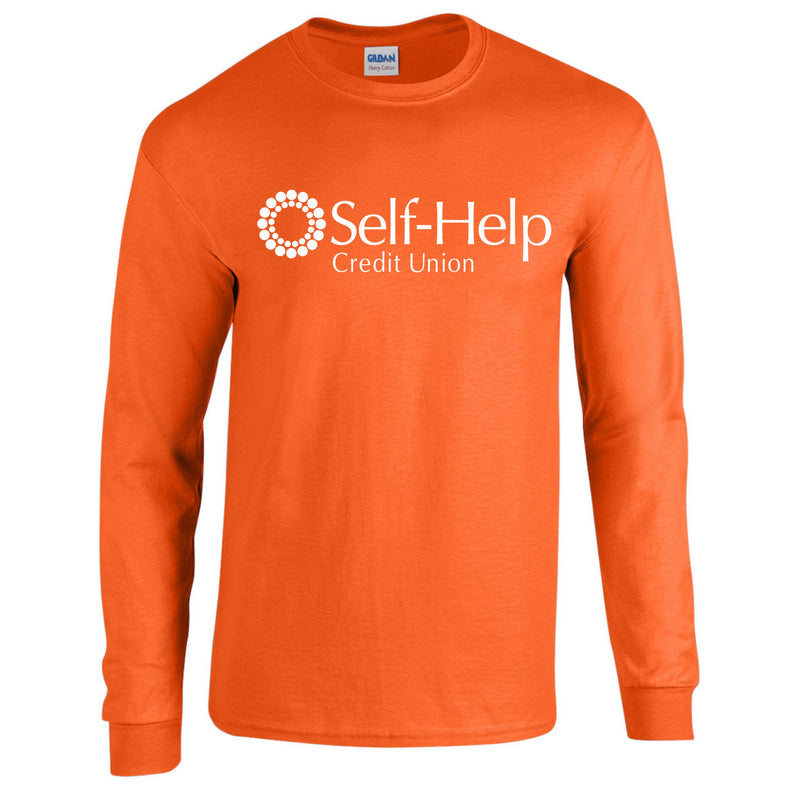 Self-Help Orange Long T-shirt