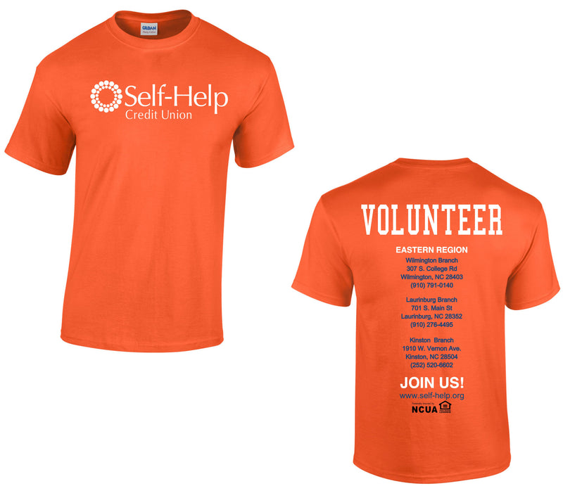Self-Help Eastern Region Volunteer T-shirt