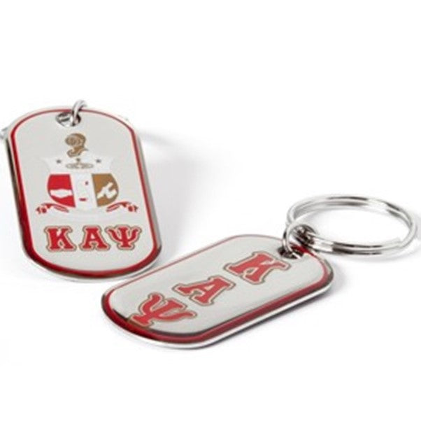 Kappa Reversible Dog Tag Key Chain