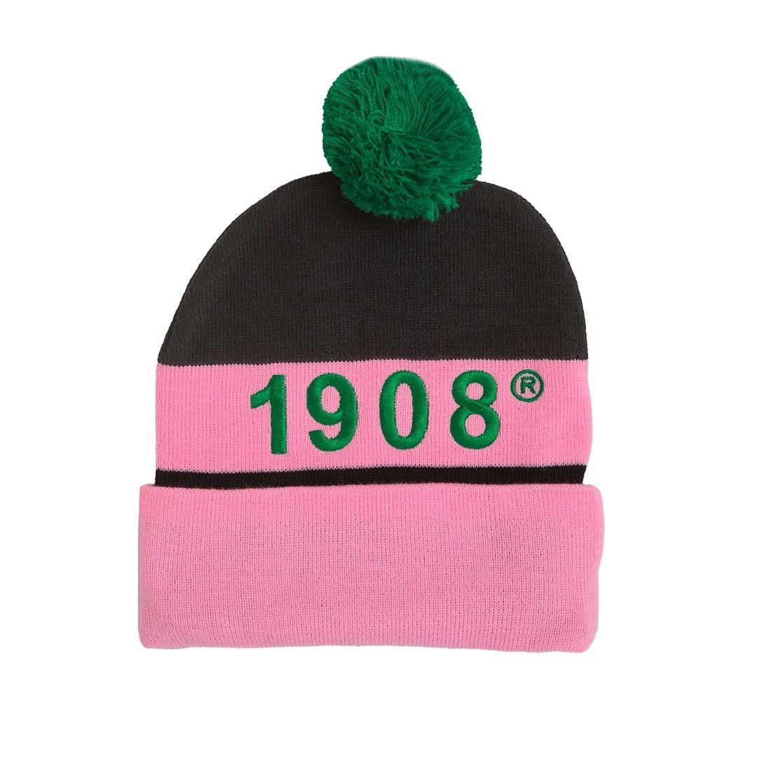 AKA Knit Beanie Black – Distinctive Specialties