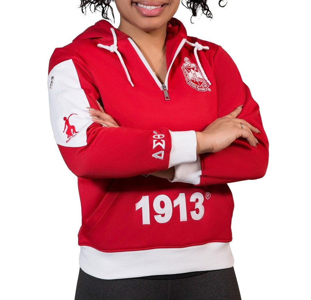 Delta pullover hoodie store