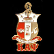 Kappa Shield with Letters Cuff Links