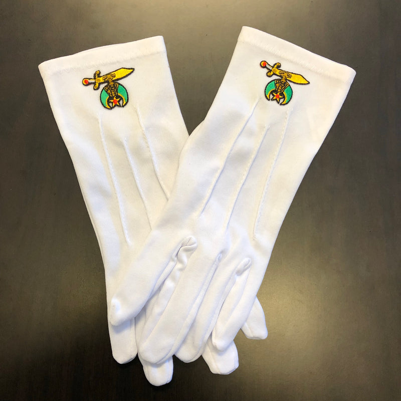 Shriner White Gloves