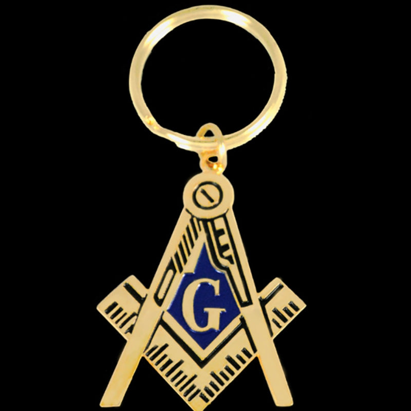 Mason Shield Key Chain