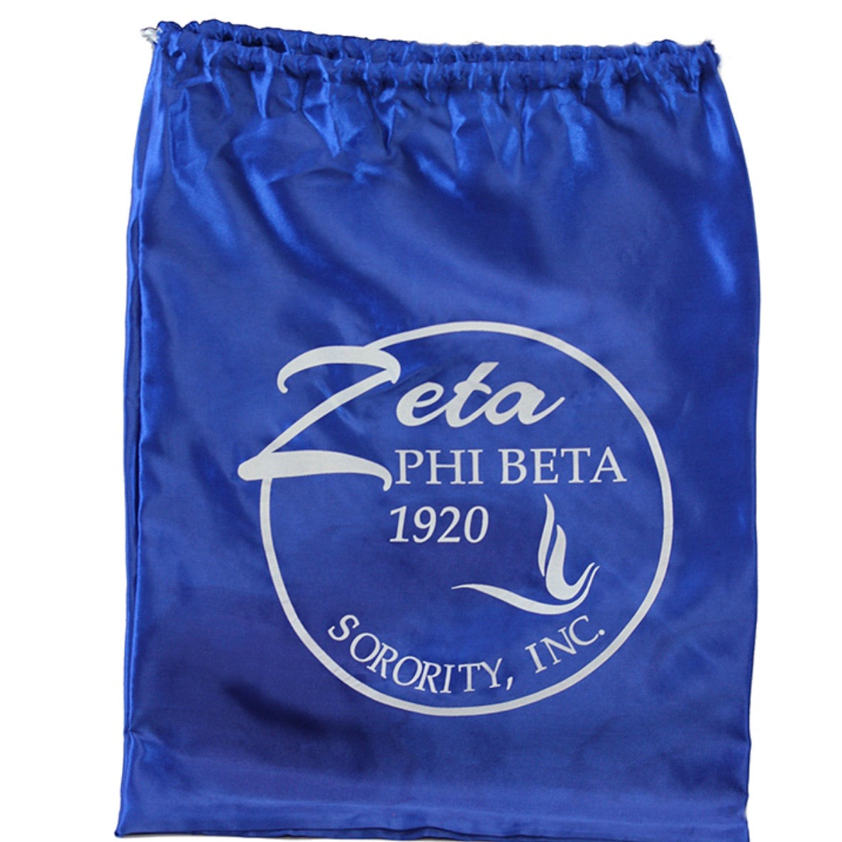 Zeta Drawstring Satin Shoe Bag