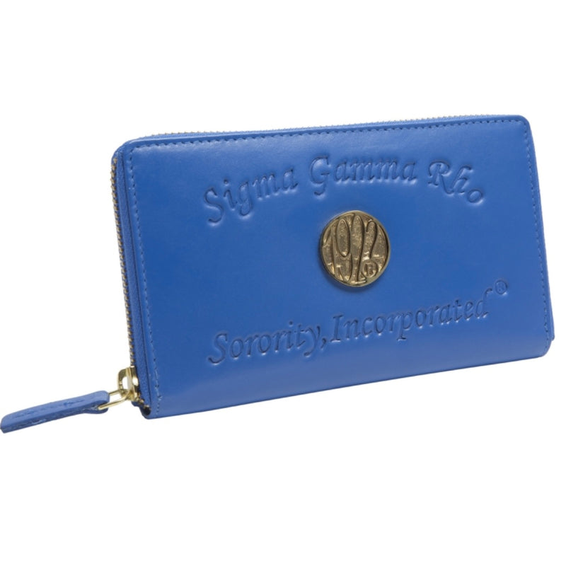 SGRho Embossed Soft Leather Wallet